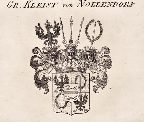 Gr. Kleist von Nollendorf -  Wappen coat of arms