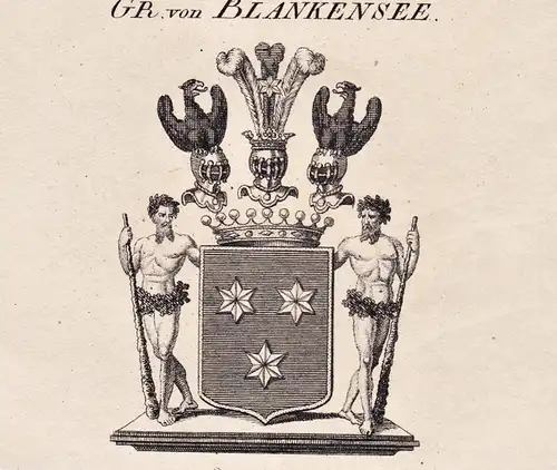 Gr. von Blankensee -  Wappen coat of arms