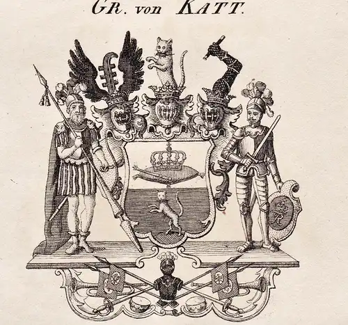 Gr. von Katt -  Wappen coat of arms