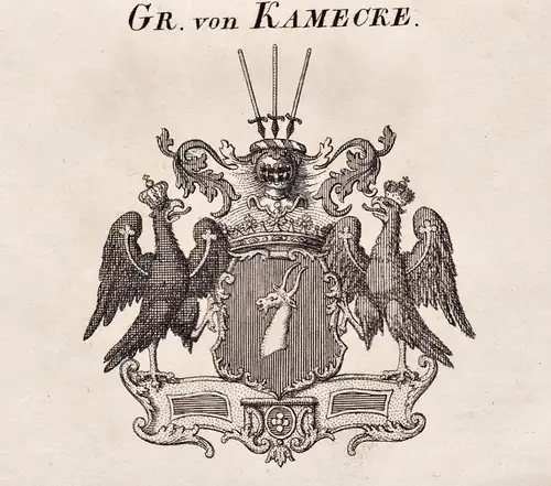 Gr. von Kamecke -  Wappen coat of arms