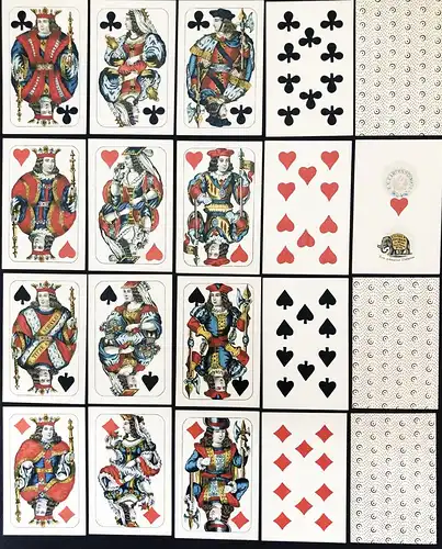 (Austrian playing cards / Österreichische Spielkarten) - cartes a joeur / Kartenspiel Spiel jeu / alte Spiele