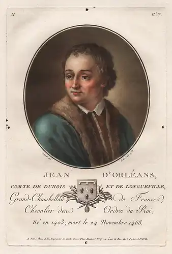 Jean d'Orleans, Comte de Dunois et de Longueville / Compagnon d'armes de Jeanne d'Arc - Comrade of Joan of Arc