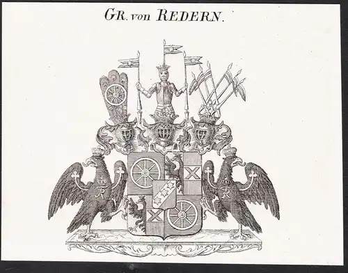 Gr. von Redern -  Wappen coat of arms