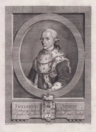 Friedrich August - Friedrich August I. von Sachsen (1750-1827) Kurfürst Warschau Warszawa Herzog Portrait