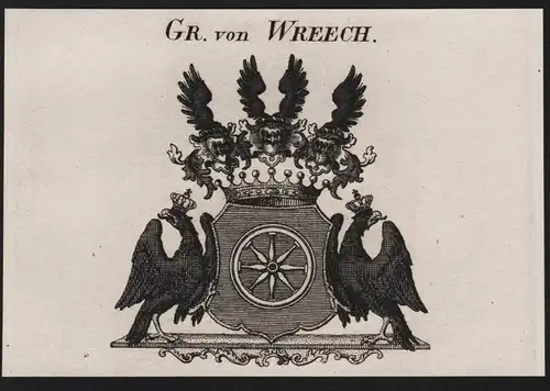 Gr. von Wreech - Wappen coat of arms