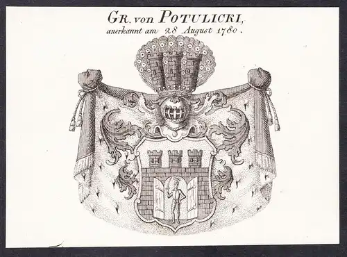 Gr. von Potulicki -  Wappen coat of arms