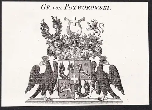 Gr. von Potworowski -  Wappen coat of arms