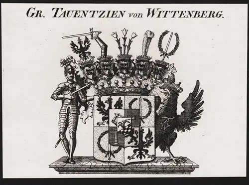 Gr. von Tauentzien von Wittenberg - Wappen coat of arms