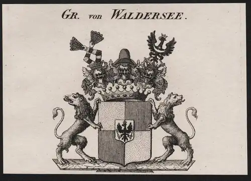 Gr. von Waldersee - Wappen coat of arms