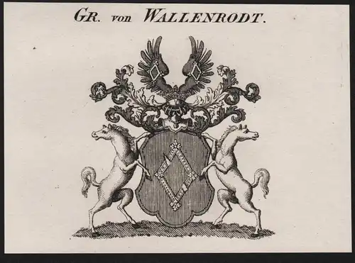 Gr. von Wallenrodt - Wappen coat of arms