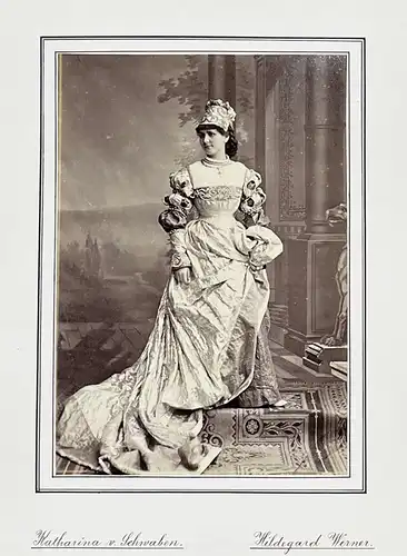 Hildegard Werner - Schauspielerin Theater Portrait Foto Photo vintage