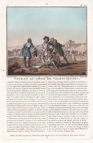 Vauban au siege de Valenciennes - Siège de Valenciennes (1677) Belagerung / Hauts-de-France / Sébastien Le Pre
