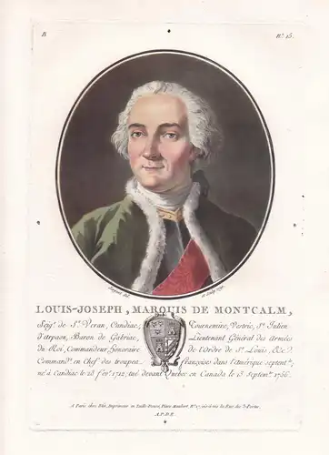 Louis-Joseph, Marquis de Montcalm - Louis-Joseph de Montcalm-Gozon, marquis de Saint-Véran (1712-1759) militai