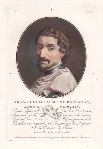 Armand-Guillaume de Barbazan, Baron de Barbazan - Arnaud Guillaume de Barbazan (1360  1431) conseiller premie