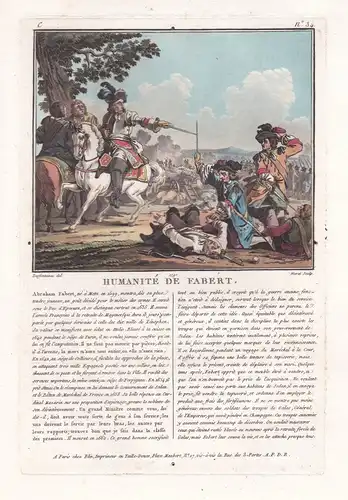 Humanité de Fabert - Abraham de Fabert (1599-1662) Marshal marechal Marschall France / battle Schlacht / Milit