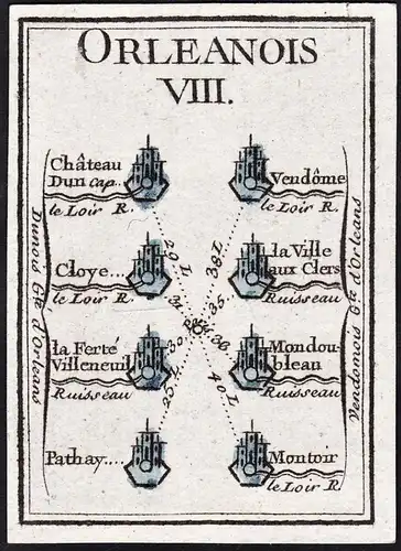 Orleanois VIII - Chateaudun Cloyes-sur-le-Loir Mondoubleau Montoir-de-Bretagne La Ville-aux-Cleres La Ferte-Vi