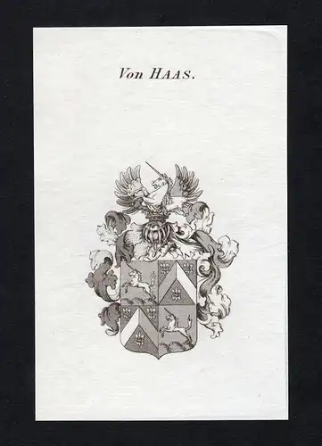 Von Haas - Haas Wappen Adel coat of arms heraldry Heraldik