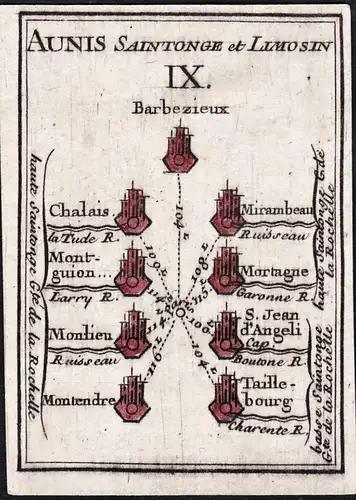 Aunis Saintonge et Limosin IX - Barbezieux Chalais Mirambeau Mortagne Montguion Monlieu St. Jean d'Angeli Tail