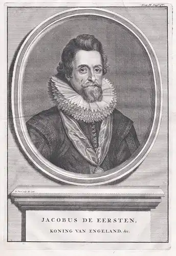 Jacobus de Eersten. // James VI and I (1566-1625) King König roi England