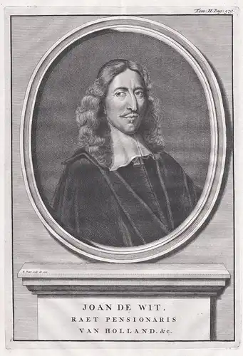 Joan de Wit. // Johan de Witt (1625-1672) Dutch statesman Holland Nederland Netherlands Niederlande