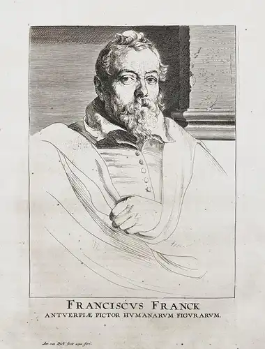 Franciscus Franck - Frans II. Francken (1581-1642) Flemish painter Maler peintre Portrait