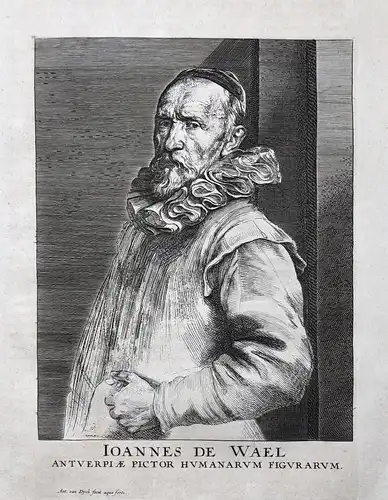 Ioannes de Wael - Jan de Wael I. (1558-1633) Flemish painter Maler peintre Portrait