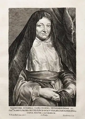 Serenissima D. Isabella Clara Eugenia Hispaniarum Infans ... - Isabel Clara Eugenia de Austria (1566-1633) Inf