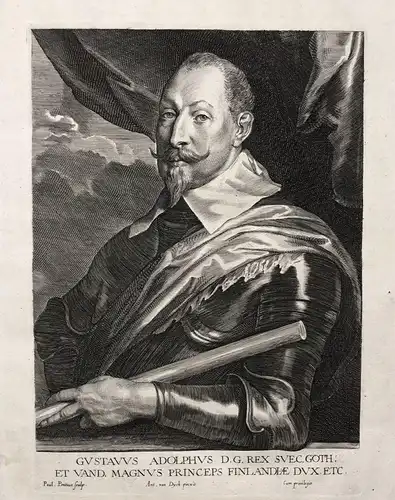 Gustavus Adolphus D.G. Rex Svec.Goth ... - Gustav II. Adolph (1594-1632) King of Sweden Sverige Schweden König
