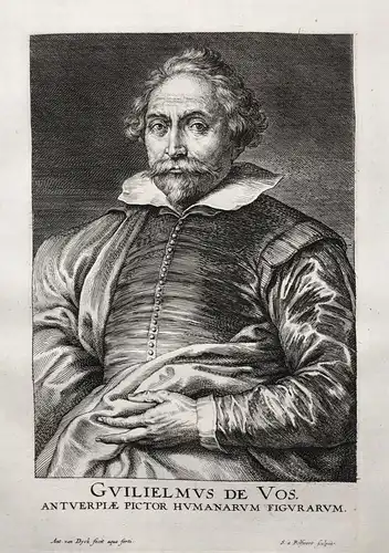 Guilielmus de Vos - Willem de Vos (1585-1651) Flemish Baroque painter Antwerp Maler peintre Portrait
