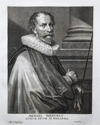 Michael Mirevelt - Michiel van Mierevelt (1566-1641) Dutch painter Maler peintre Portrait