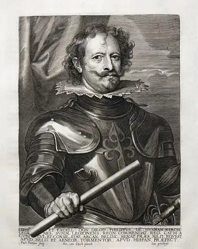 Illust. et Excell. Don. Diego Philippus de Gusman March ... - Diego Mexia Felipez de Guzman (1580-1655) Marque