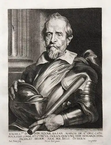 Excell. D. Don. Alvar. Bazan March. de S. Cruc. Cath. ... - Alvaro de Bazan y Guzman (1526-1588) Marques de Sa