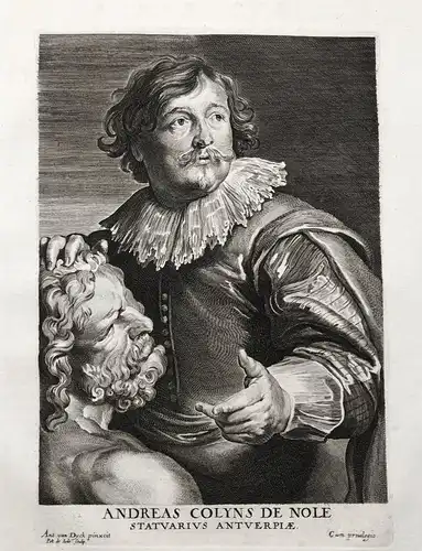 Andreas Colyns de Nole - Andreas de Nole (1598-1638) Flemish sculptor Bildhauer Antwerp Portrait