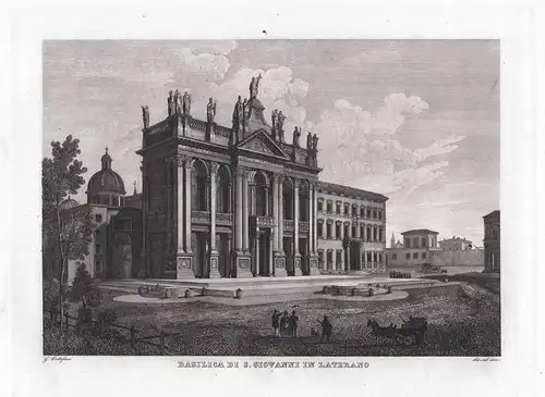 Basilica di S. Giovanni in Laterano - Roma Rome Rom / Basilica di San Giovanni in Laterano