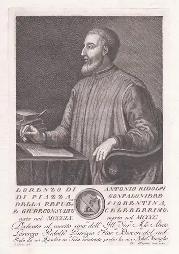 Lorenzo di Antonio Ridolfi di Piazza Gonfaloniere ... - Lorenzo Ridolfi (1362-1443) Italian jurist diplomat Fi