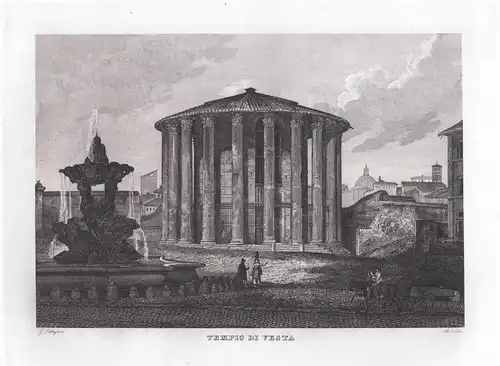 Tempio di Vesta - Roma Rome Rom / Tempel der Vesta