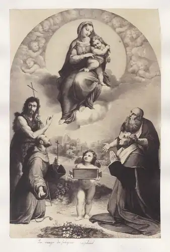 La virge de Foligno - Madonna of Foligno