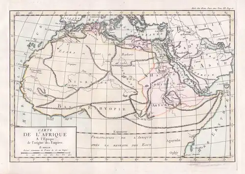 Carte de l'Afrique - Africa Arfrika Afrique / Karte map