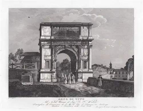 Arco di Tito - Roma Rome Rom / Titusbogen
