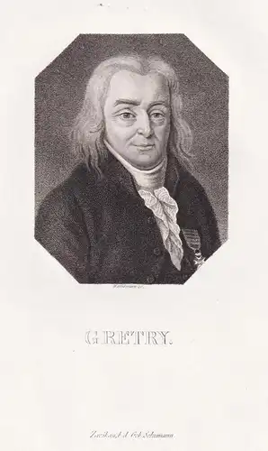 Gretry - Andre Gretry (1741-1813) composer Komponist / Portrait