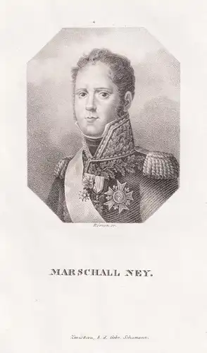 Marschall Ney - Michel Ney (1769-1815) marshal Marschall / Portrait