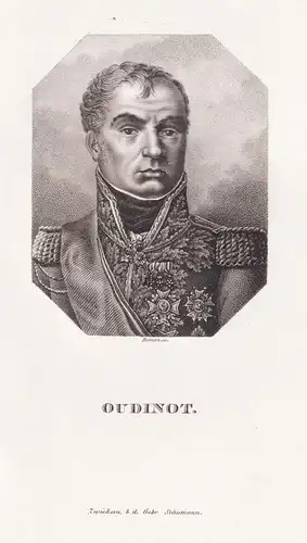 Oudinot - Charles Nicolas Oudinot (1767-1847) French Marshal Marschall French Revolution Napoleon / Portrait