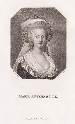 Maria Antoinette - Marie Antoinette (1755-1793) Queen of France Königin Frankreich Reine / Portrait