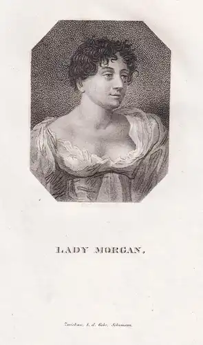 Lady Morgan - Sydney, Lady Morgan (1778-1859) Irish novelist Ireland / Portrait