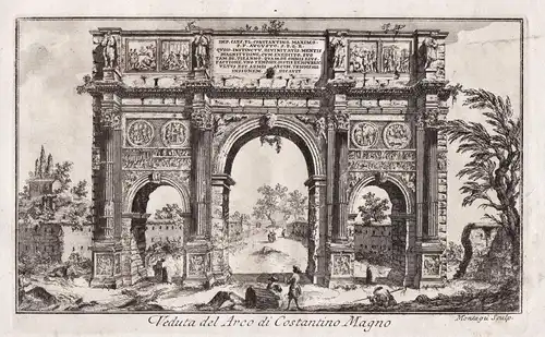 Veduta del Arco di Costantino Magno - Roma Rom Rome / Arco di Costantino Arch of Constantine