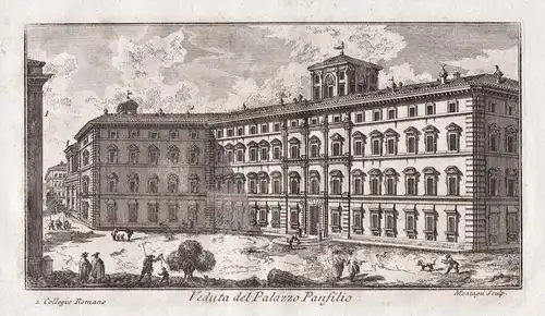 Veduta del Palazzo Panfilio - Roma Rom Rome / Palazzo Panfilio viale Cavour