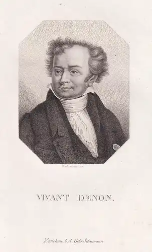 Vivant Denon - Dominique Vivant-Denon (1747-1825) Zeichner Radierer Maler engraver draughtsman painter / Portr