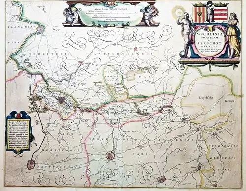 Mechlinia Dominium et Aerschot Ducatus - Mechelen Aarschot Herentals Diest Bruxelles Leuven Tienen Belgique Be