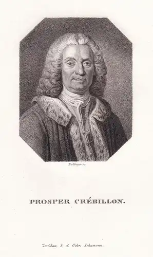 Prosper Crebillon - Prosper Jolyot Crebillon (1674-1762) dramatist Dramatiker poet Dichter tragedien Tragödie