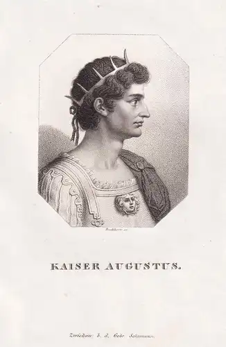 Kaiser Augustus - Römischer Kaiser (63 v. Chr. - 14 n. Chr.) Roman emperor / Portrait